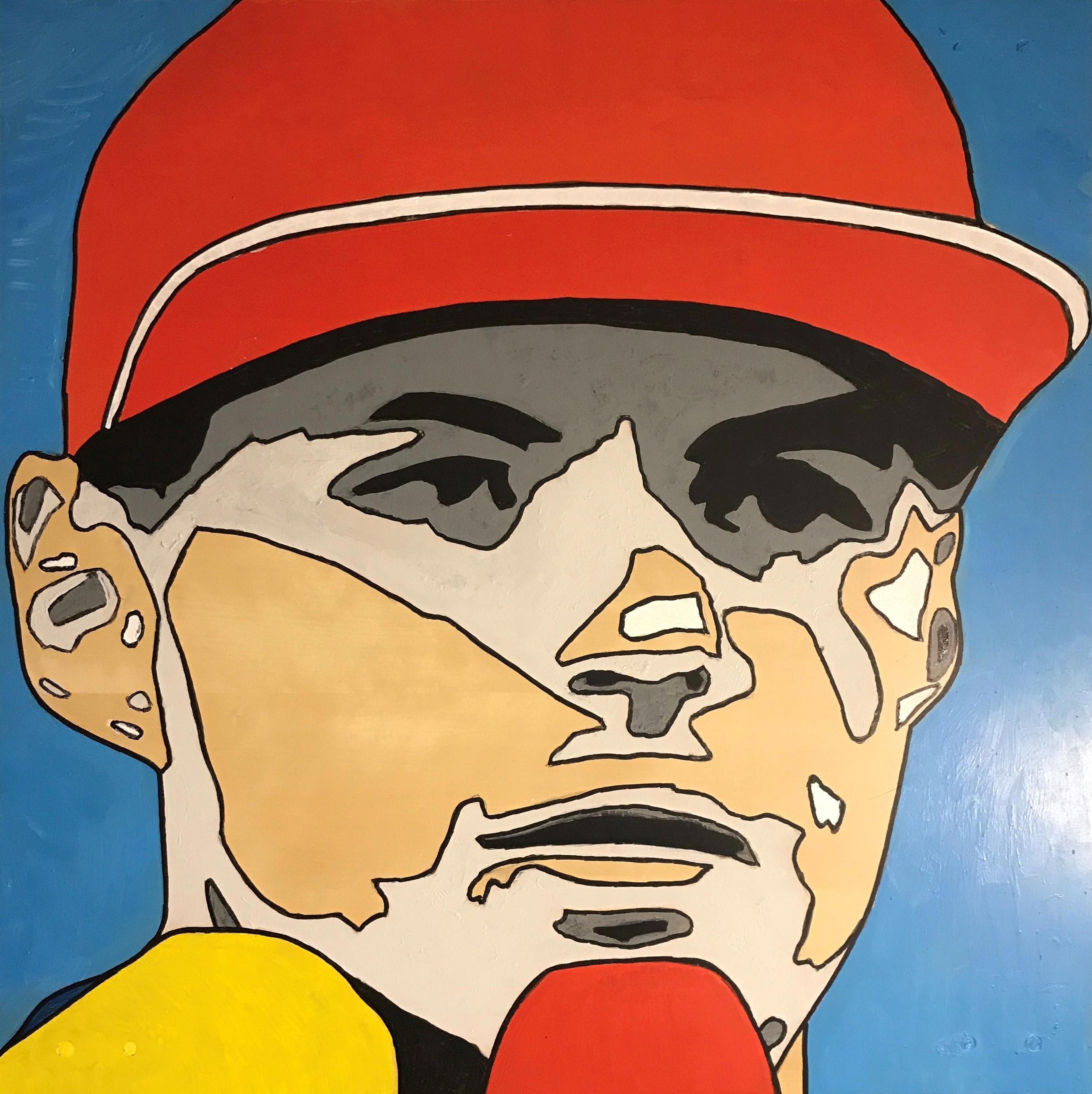 Max Verstappen op IKEA tafeltje