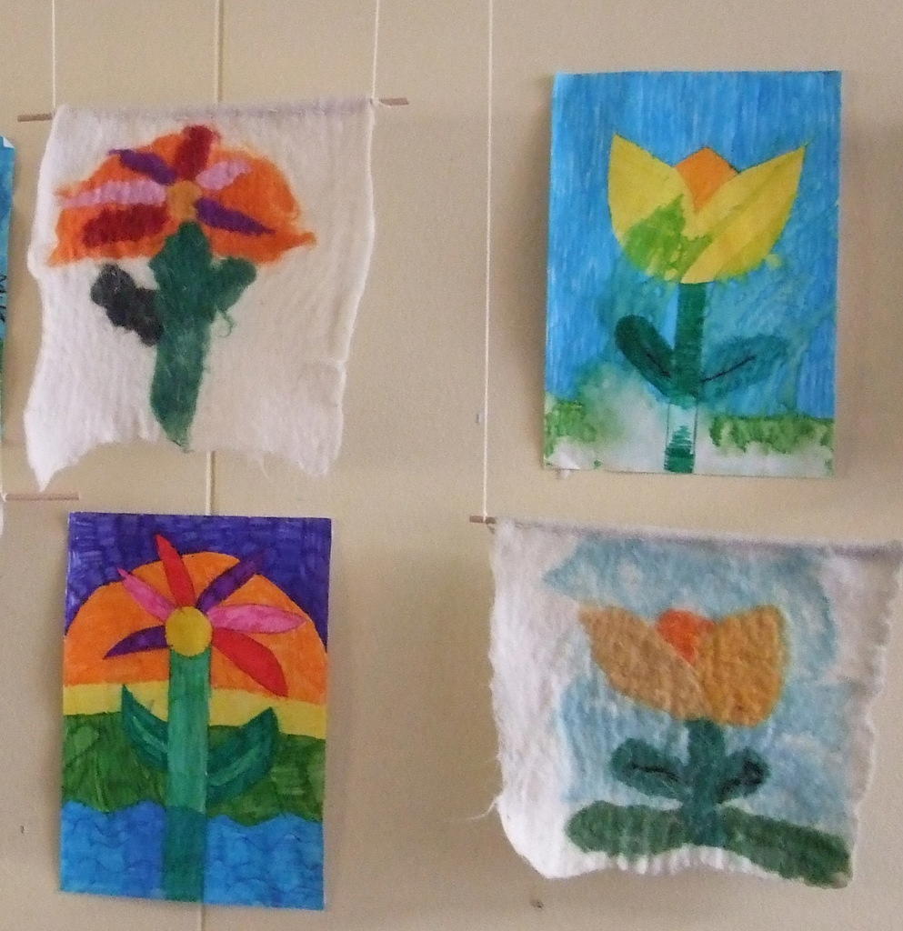 ontwerp, teken en maak met wol!