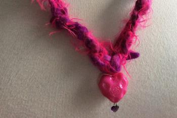 sieraden met textiel