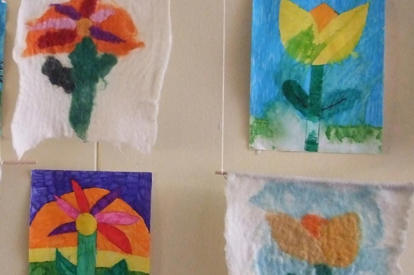 Vilttekening naar eigen ontwerp