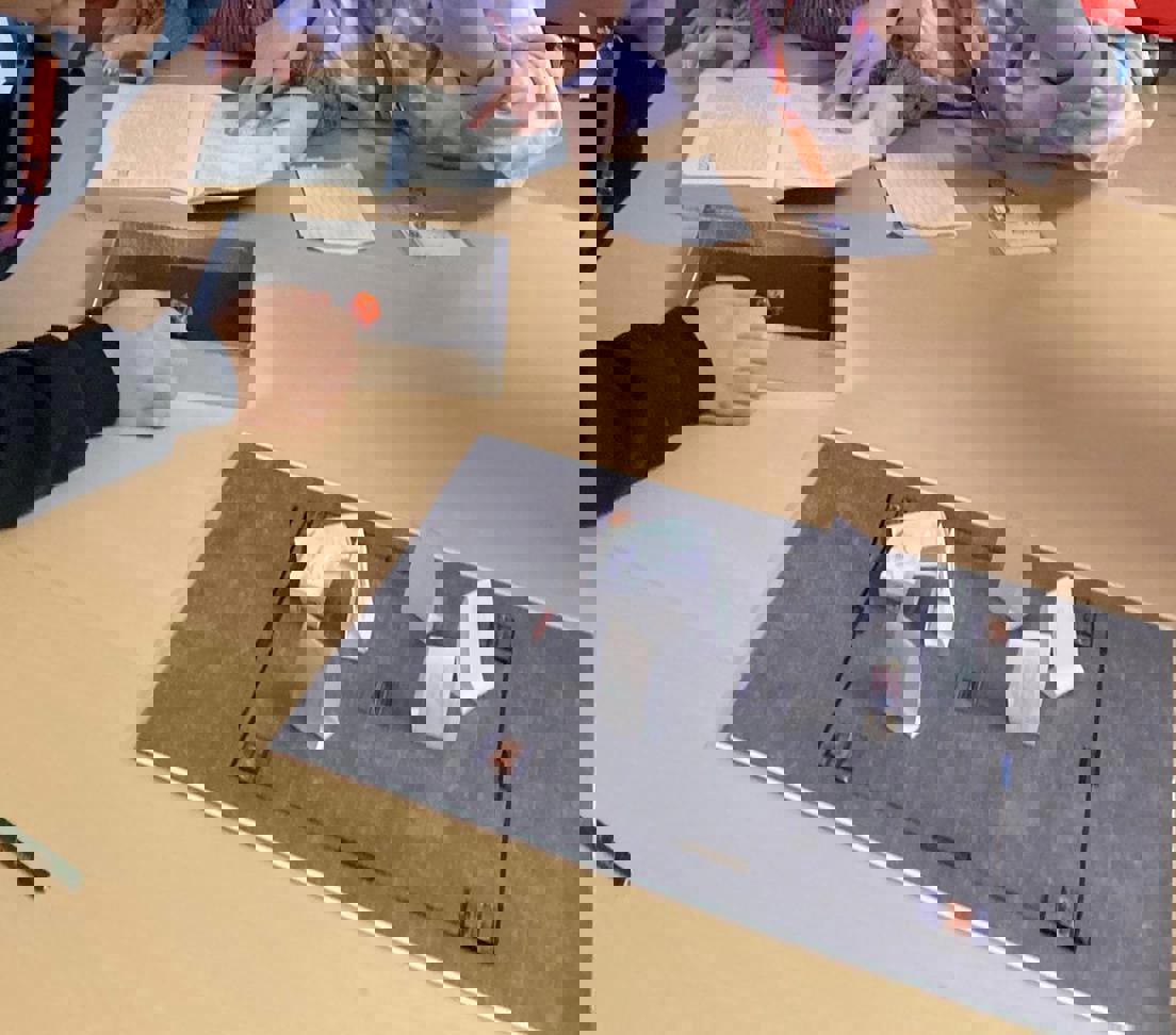 Een echt boekenbordspel