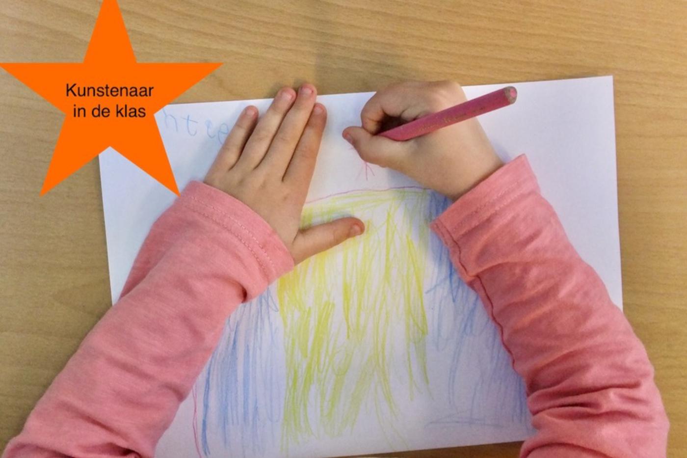 Workshop met allerlei materialen (mixed media)