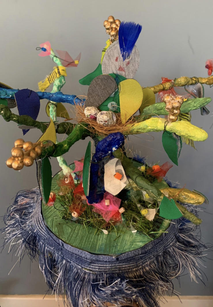 Maak een Boom van elctriciteitsdraad en gips