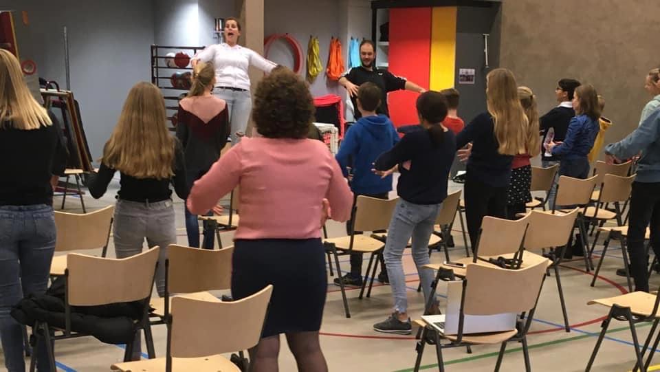 Met zijn allen in actie!