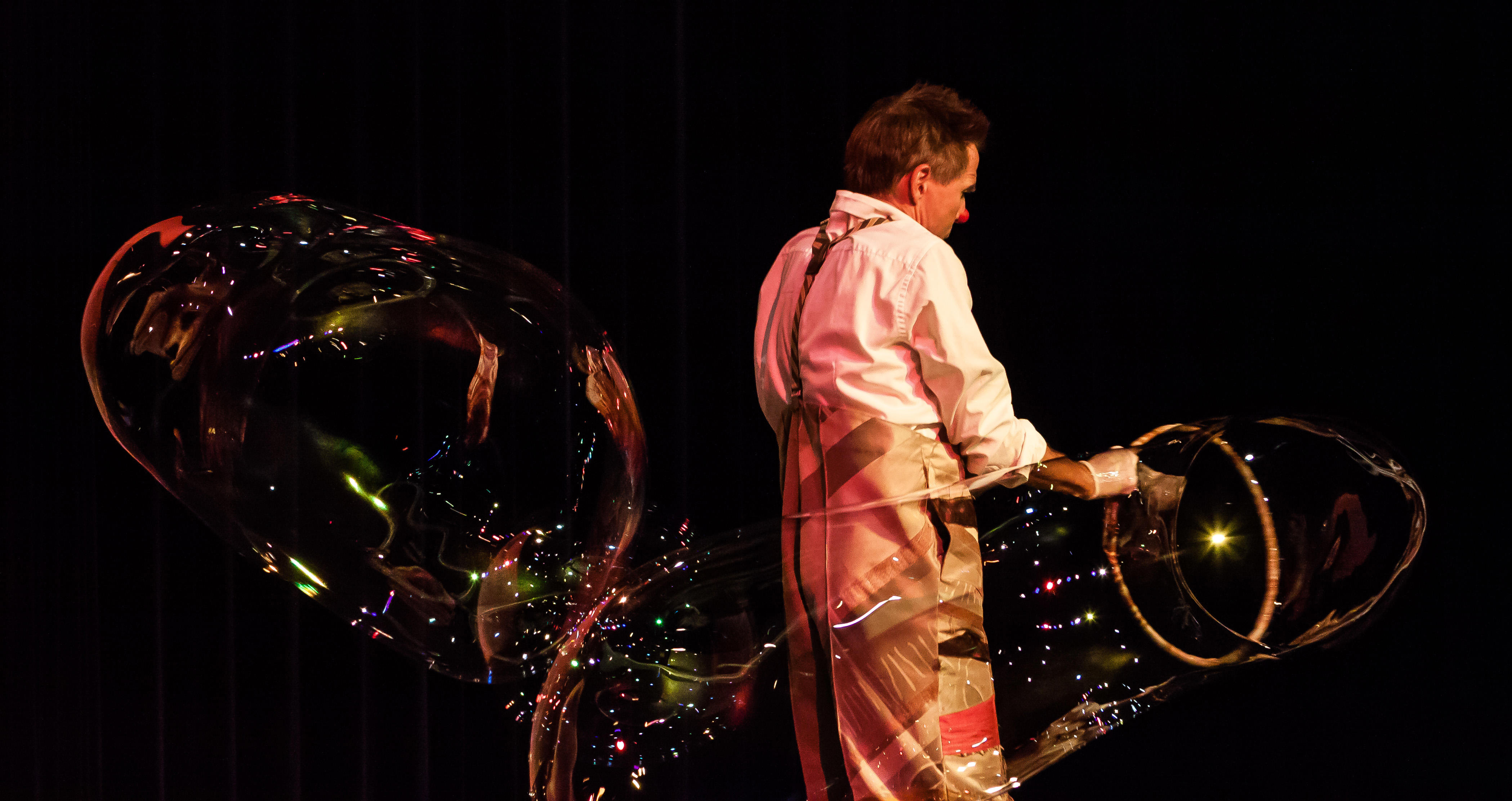 kleurenpracht en magie van zeepbellen