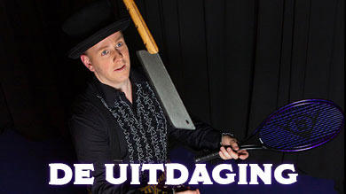 Hij jongleert met alles