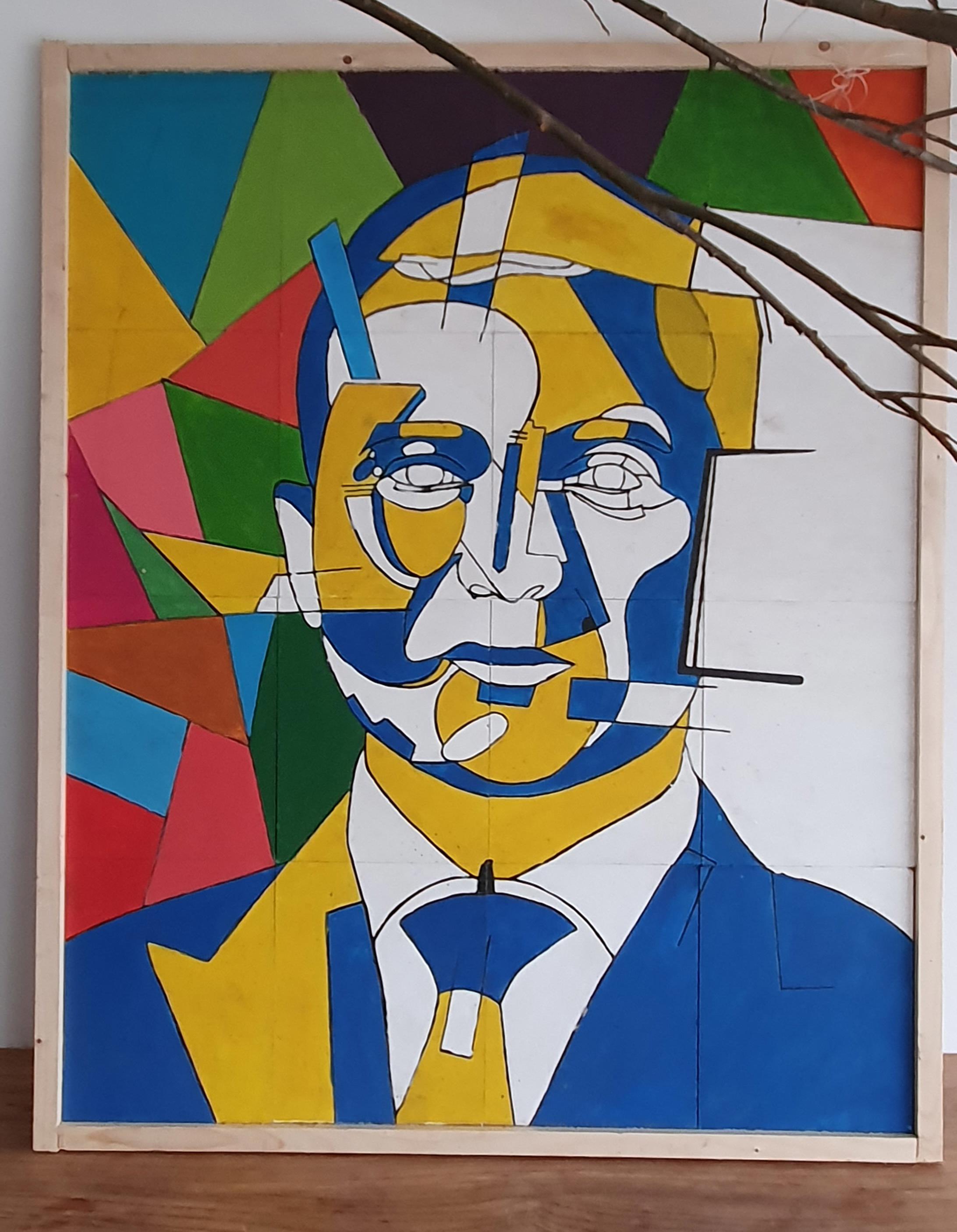 Ingeschilderd door zestien Oekraïense vluchtelingkinderen