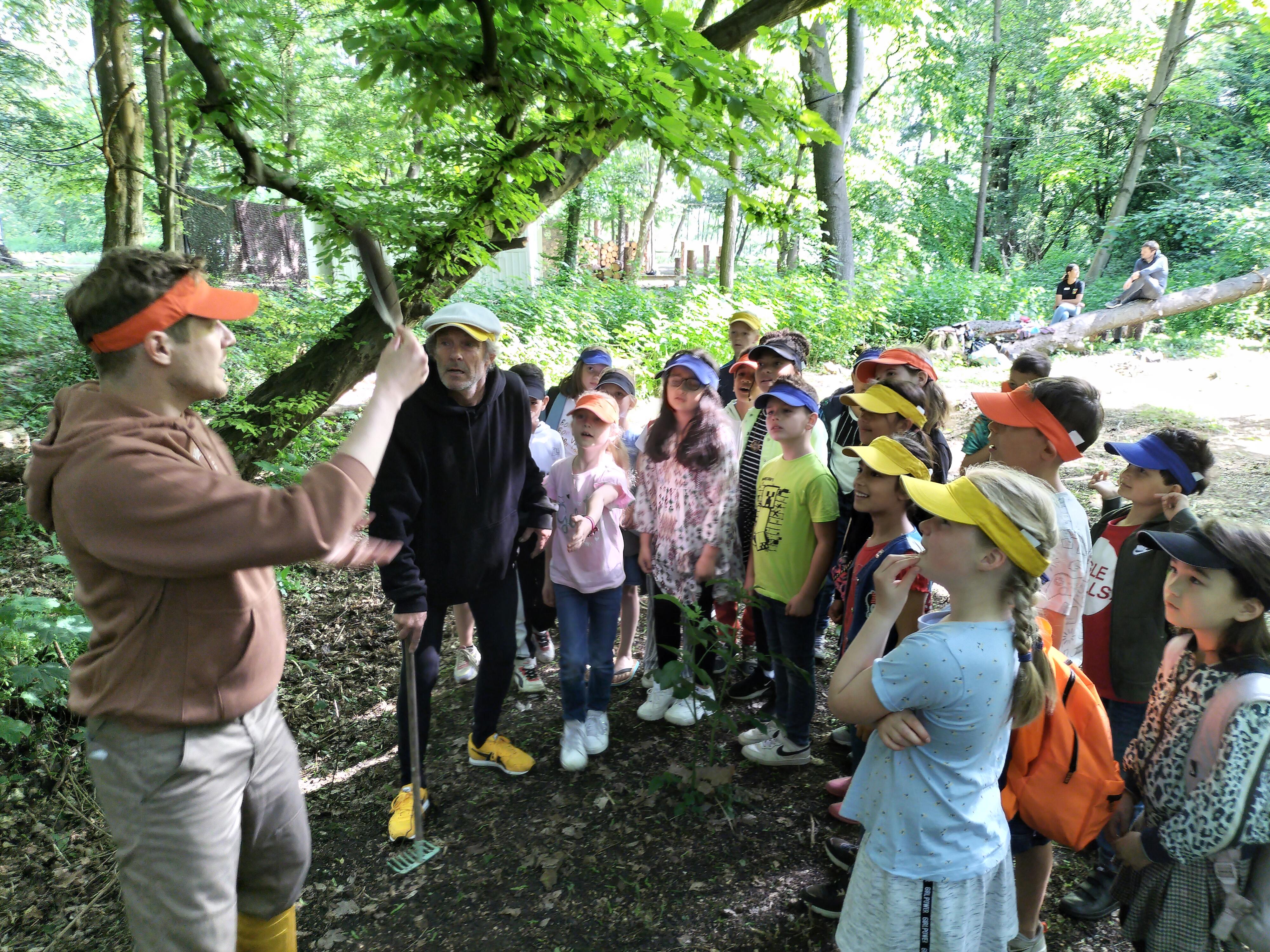 Buitentheater in de natuur