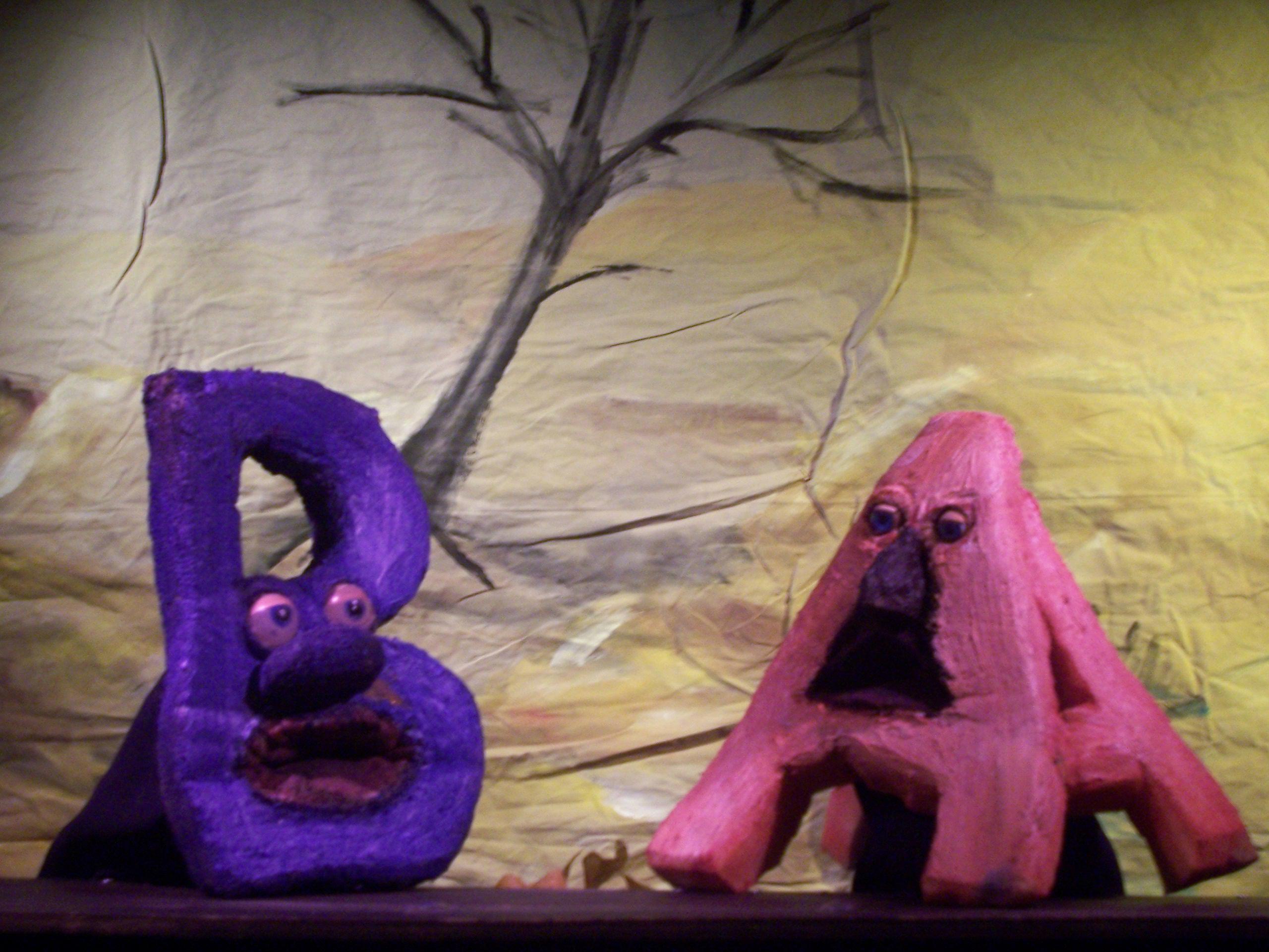 BeA in de kale duinen op zoek naar de andere letters