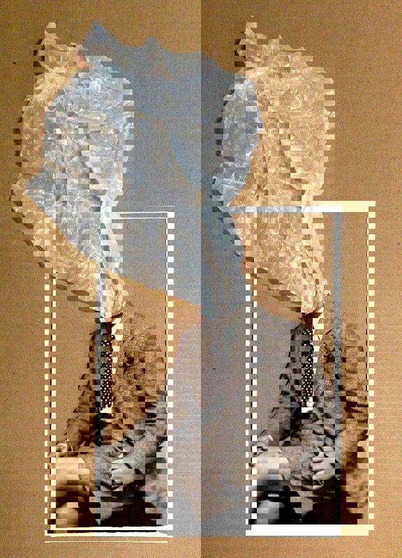 voorbeeld collage meerdere materialen