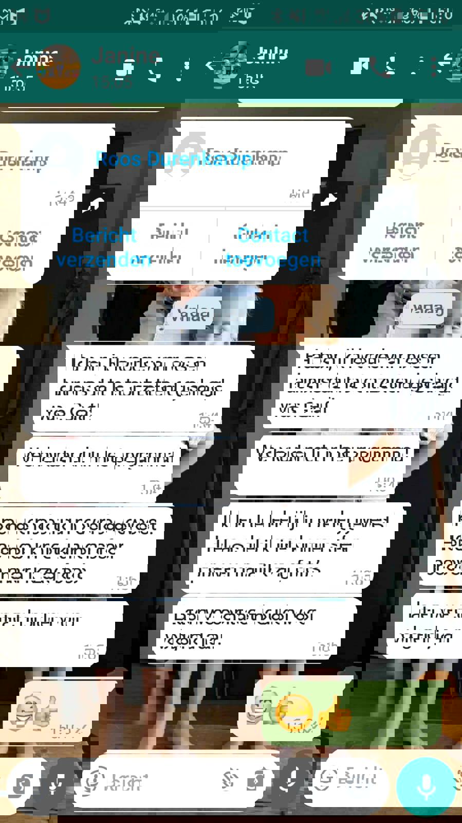 bericht van een coördinator