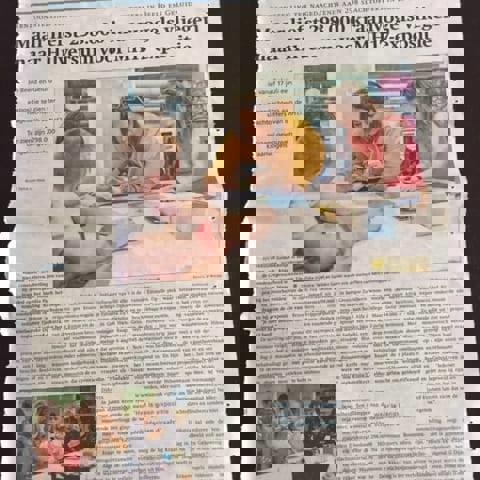 Kinderen helpen met inrichten Room of Hope in Hilversum