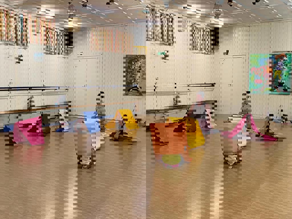 Altijd meebewegen in het moment.