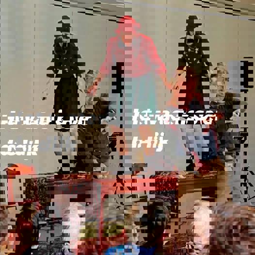 voorstelling op iedere locatie