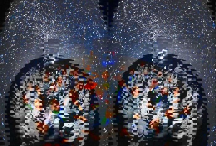 Mobiele `planetarium