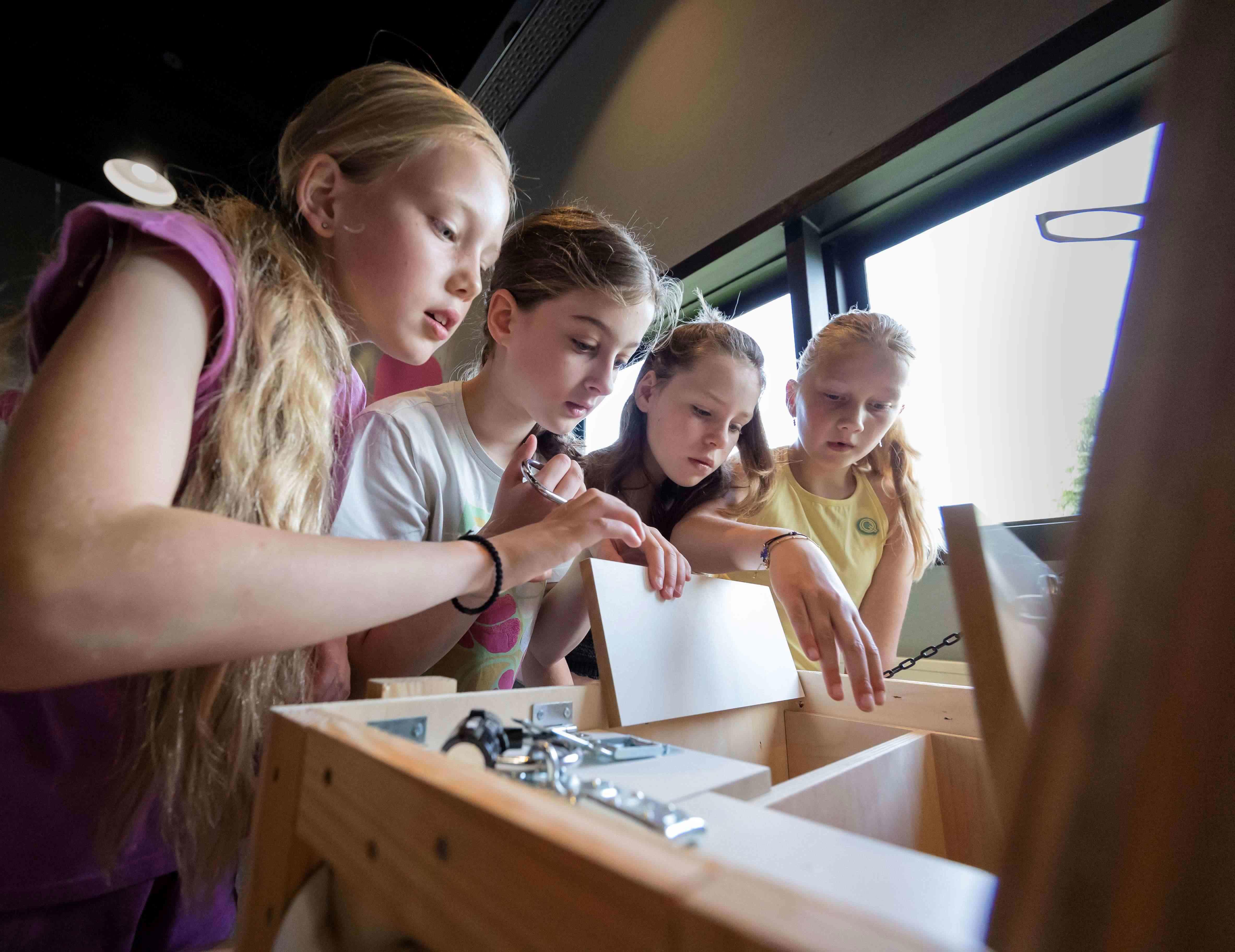 Nieuwsgierigheid, samenwerken en spanning...