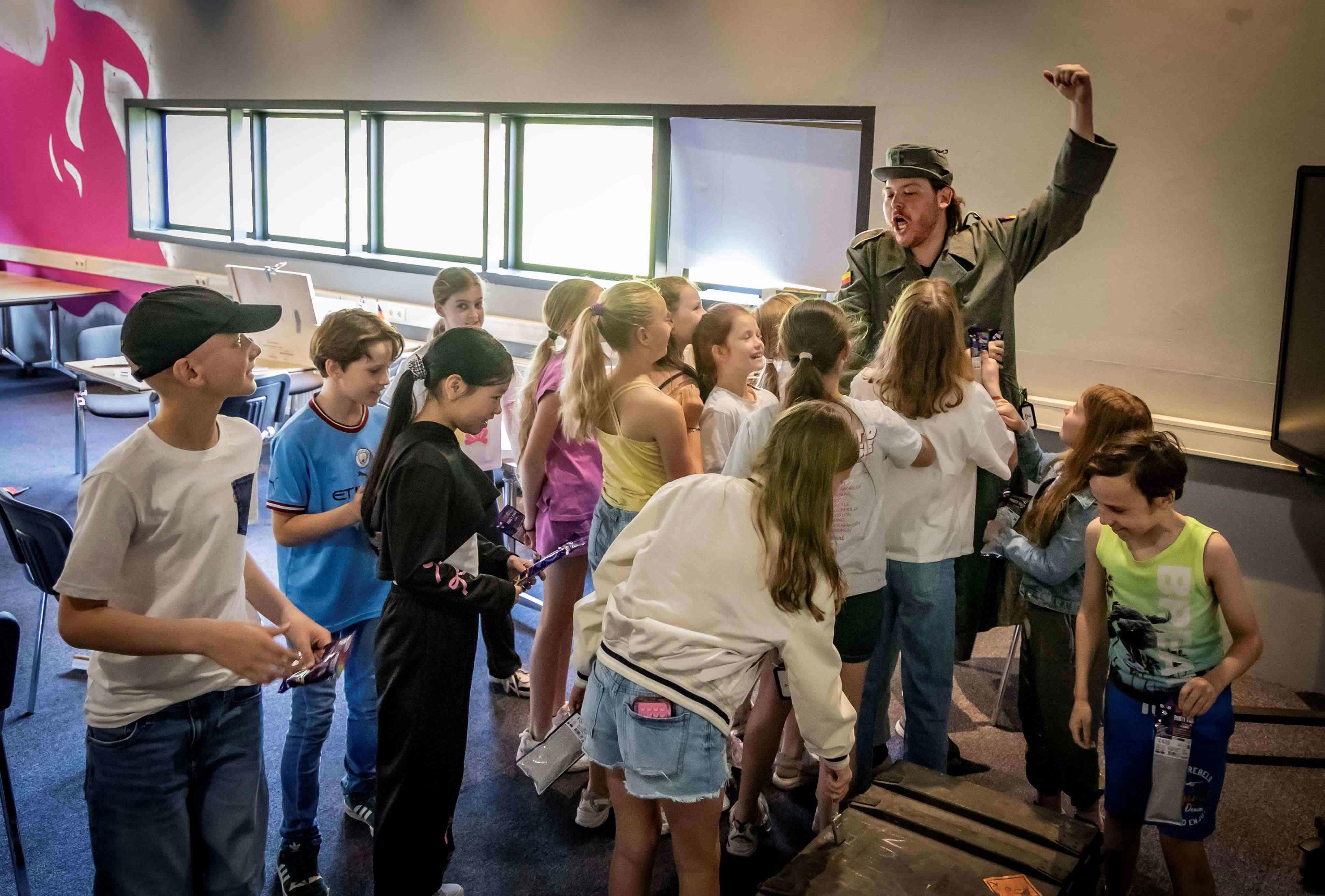 Wat zou er in die laatste grote kist zitten?